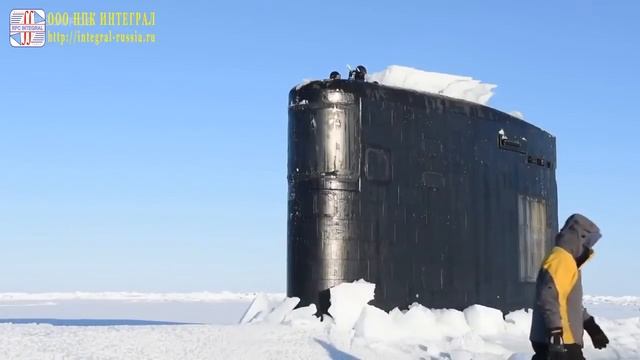 Всплытие подводной лодки в АРКТИКЕ смотреть онлайн