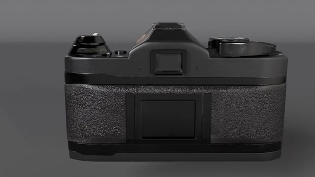 3D Model of a Canon AE-1 смотреть онлайн
