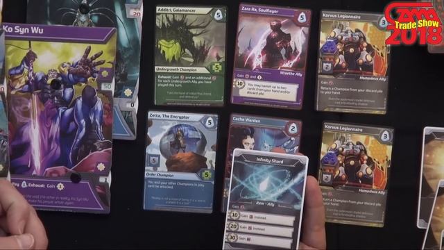 Shards of Infinity — game preview at the 2018 GAMA Trade Show смотреть онлайн