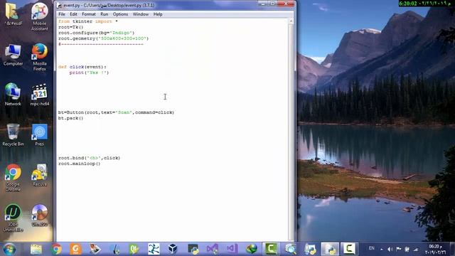 Event in Tkinter Python - 9 смотреть онлайн