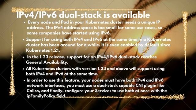 Kubernetes 1.23 New features. смотреть онлайн