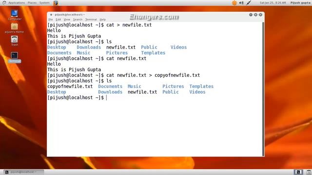 learn cat command in linux смотреть онлайн