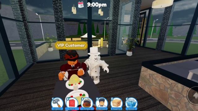 Я открыл свой ресторан|Restaurant tyconn 2 Roblox смотреть онлайн
