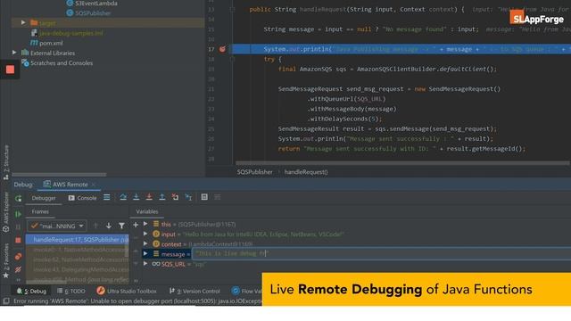 Live debug Java functions with IntelliJ IDEA смотреть онлайн