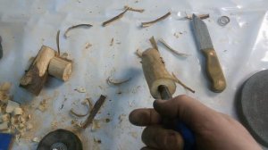 Резец по дереву Стамеска из напильника своими руками Резьба Wood carving