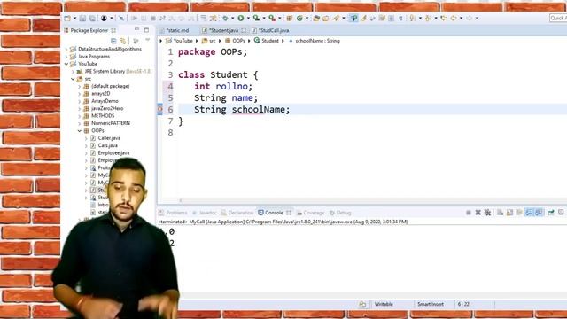 Static keyword in java | Coding Wallah смотреть онлайн