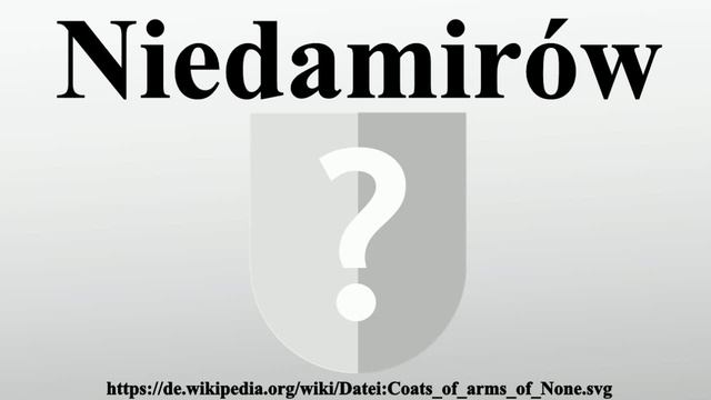 Niedamirów смотреть онлайн