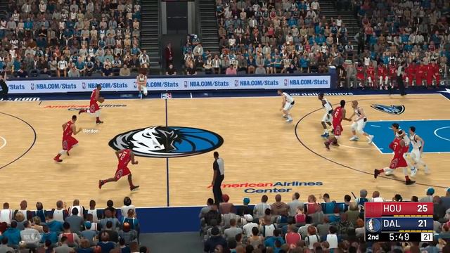 NBA 2K19 Houston Rockets vs Dallas Mavericks | NBA 2K19 PS4 Pro Gameplay смотреть онлайн