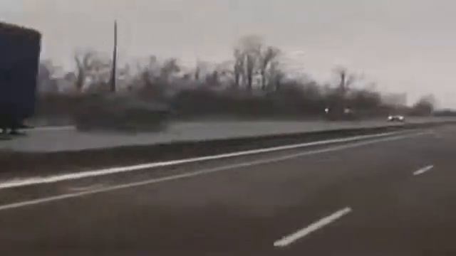 Military Column APCs near Djankoy, Crimea today смотреть онлайн