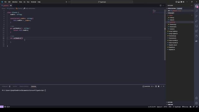 Curso GRATIS TYPESCRIPT de CERO a EXPERTO (GET - SET) #12 смотреть онлайн