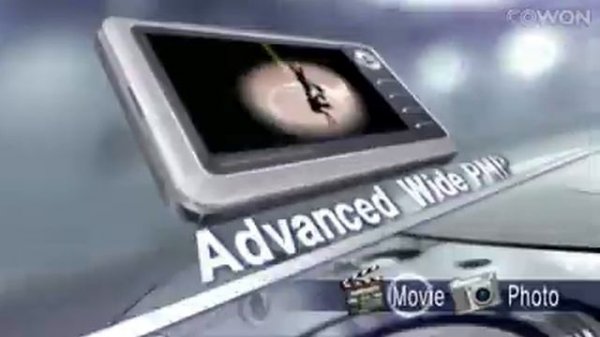 COWON A2 Portable Multimedia Player commercial