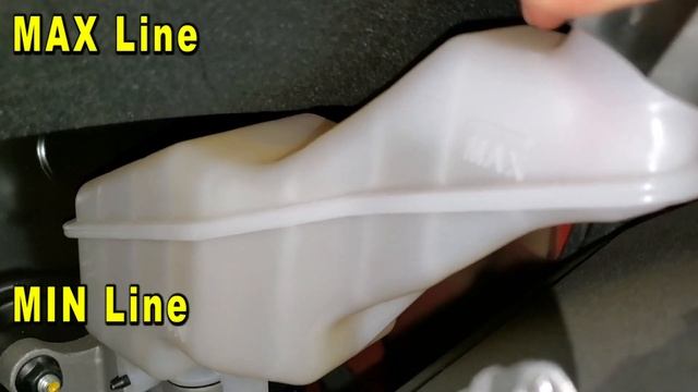 Hyundai Santa Fe How To Check Brake Fluid Level In Reservoir 2019 To 2023 4th Gen