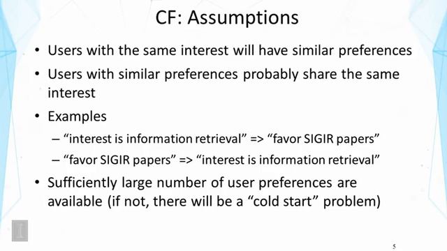 Lecture 40 — Recommender Systems Collaborative Filtering -- Part 1 | UIUC смотреть онлайн