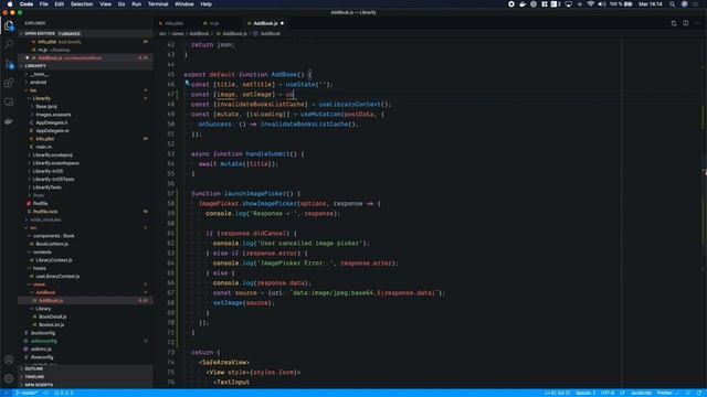 React Native desde cero. Capítulo 8. Carga de imágenes (ImagePicker) #reactnative смотреть онлайн
