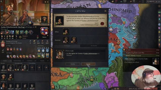 Crusader Kings III (Tours and Tournaments): From the Roof of the World, pt 24 смотреть онлайн