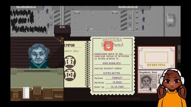 pwease give me yuor paper,s uwu 🛂🛑 Papers, Please #1 смотреть онлайн