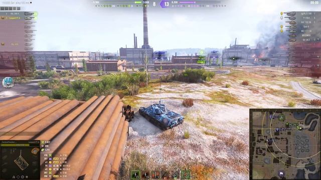 Leopard PT A: Starts with teamwork, ends with perfect solo - World of Tanks смотреть онлайн