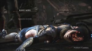 Mortal Kombat X All Fatalities on Kitana no mask Ryona HQ