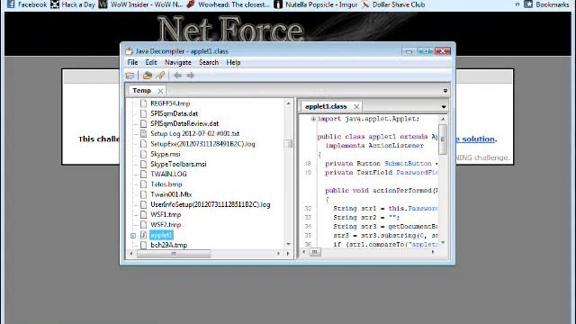 Net-force.nl Challenge 201 - 'Sweet Little Applet...' смотреть онлайн