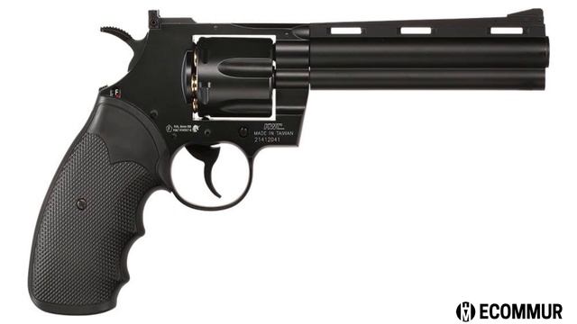 ✅ KWC 357 6″ - pistola de bolas BB's de acero (CO2) смотреть онлайн