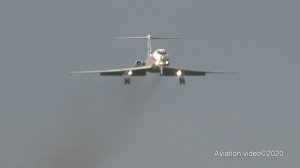 Полеты Ил-76 и ТУ-134 в Кубинке.