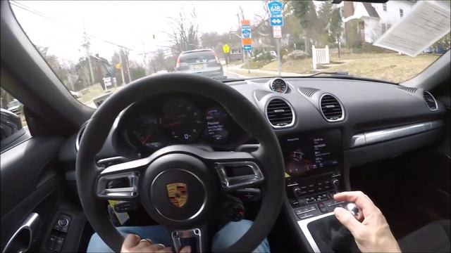 Porsche 718 Boxster GTS Review POV Drive