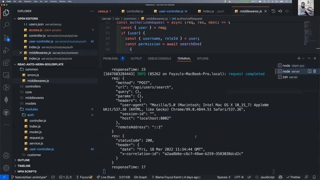 mern boilerplate ep 58 : Implement authorization in expressjs middleware and redirect to 403 page смотреть онлайн