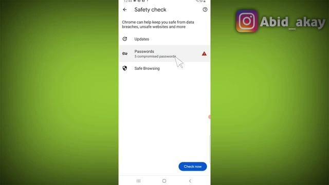 Chrome Safety Check Settings смотреть онлайн