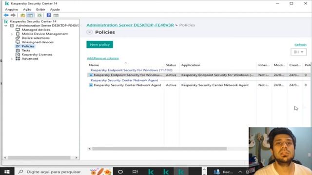 Kaspersky Security Center - How to show information section on the right - Task Details смотреть онлайн