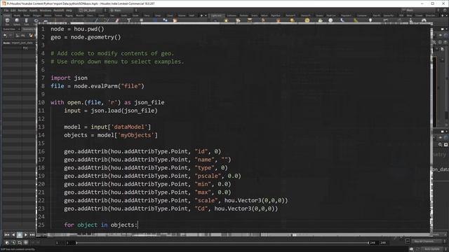 How to Import JSON Data into Houdini смотреть онлайн