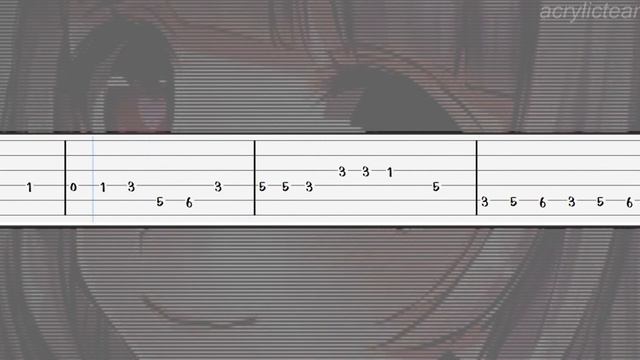 Kikuo - Aishite Aishite Aishite Tutorial Guitarra / Tab Guitar / Sheet Music Guitar / Tutorial