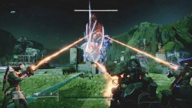 Destiny 2- Celestial Nighthawk + 6000 Voices vs Sol the Sanctified Mind 13 Second Kill смотреть онлайн