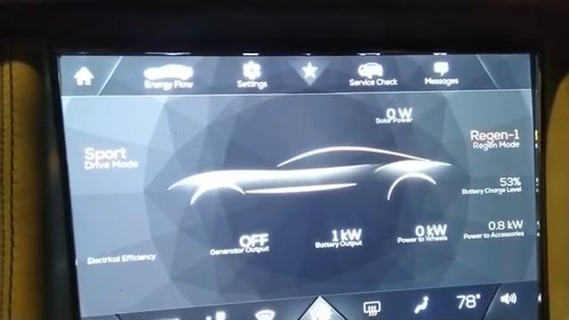 2012 Fisker Karma Infotainment Retrofit- TOM Drive Modes смотреть онлайн