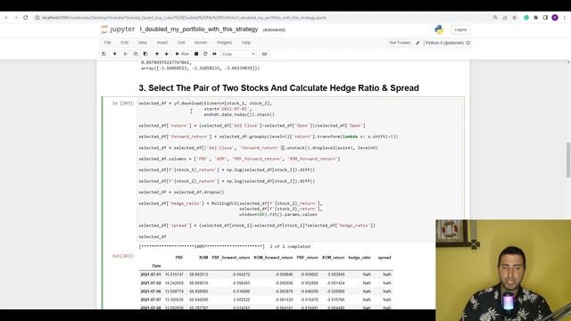 Double Your Portfolio With This Mean Reverting Trading Strategy. Pairs Trading with Python. смотреть онлайн