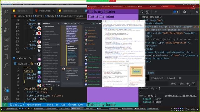 Live Session - 16 September 2021 - HTML layers, VS Code basics смотреть онлайн
