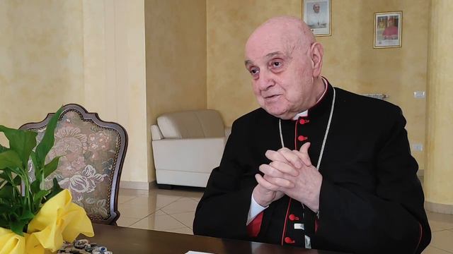 Sulmona: intervista al card Angelo Comastri смотреть онлайн