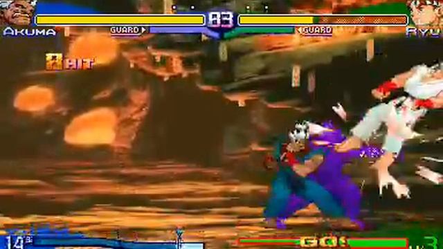 SFA3 V-Akuma V-ism Combos смотреть онлайн