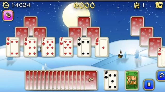Have Fun with Christmas Solitaire Tripeaks! смотреть онлайн