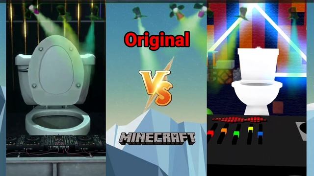skibidi toilet Original vs Minecraft (#4) @DaFuqBoom смотреть онлайн
