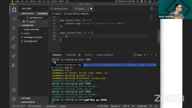 June 21, 2021, Class #61 Module 7 Max Matthews, Careers in Code, Cohort 2 смотреть онлайн