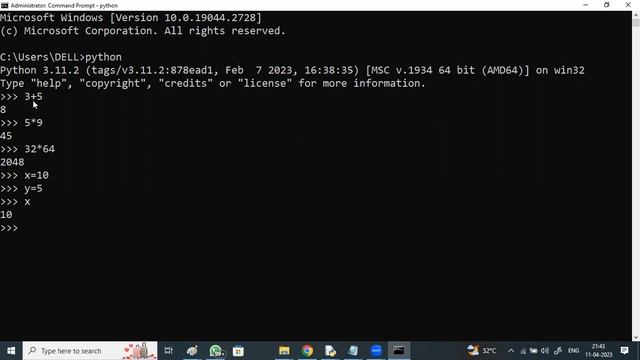 PYTHON tutorials || Demo - 1 || by Mr. Vijay On 11-04-2023 @9PM IST смотреть онлайн