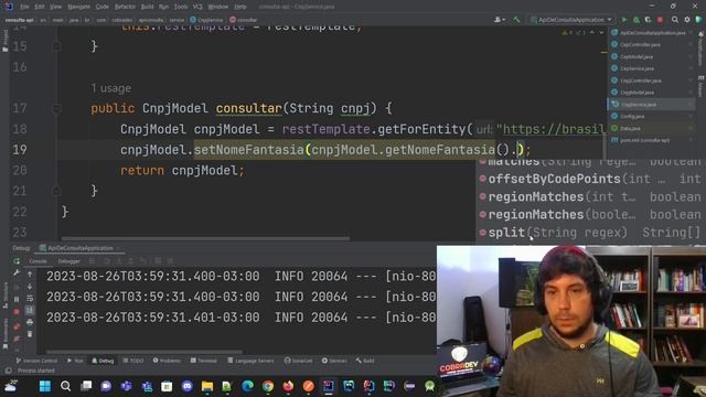 ? #11 API RESTful de Consultas com Java e Spring Boot - Alterando dados retornados da API externa. смотреть онлайн