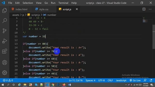 Responsive Web Design || JavaScript Part 19 || result sheet смотреть онлайн