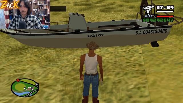 Что находится ВНУТРИ лодки Jetmax в GTA: San Andreas ?! смотреть онлайн