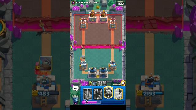 Играю в Клеш рояль с Другом смотреть онлайн