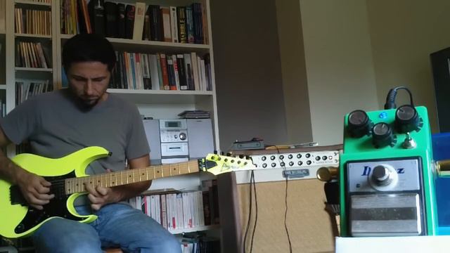 KEELEY IBANEZ TS9 DELUXE 18V  - IBANEZ RG 550 - MESA LONESTAR SPECIAL