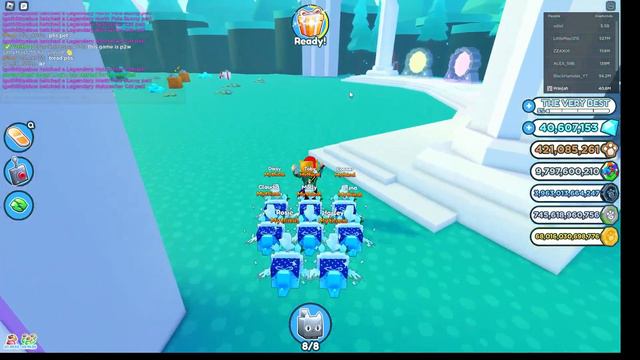 Новогоднее обновление в Pet Simulator X! - Roblox, сейчас покажу смотреть онлайн