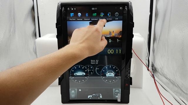 Магнитола в стиле Tesla Toyota Land Cruiser 200 (2008-2015) 6 Core Android (Дилерский) CF-3124-T8 смотреть онлайн