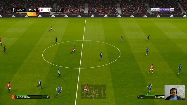 PES 2020 | Manchester United vs Club Brugge | UEFA Europa League | Gameplay PC смотреть онлайн