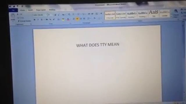 What does tty mean смотреть онлайн